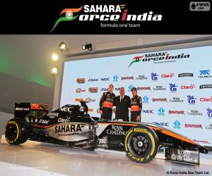 Puzzle Sahara Force India F1 team 2015